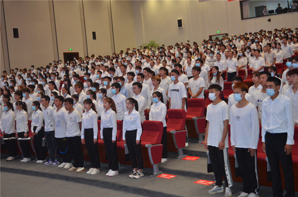 我院全体师生收看庆祝中国共产党成立100周年大会 